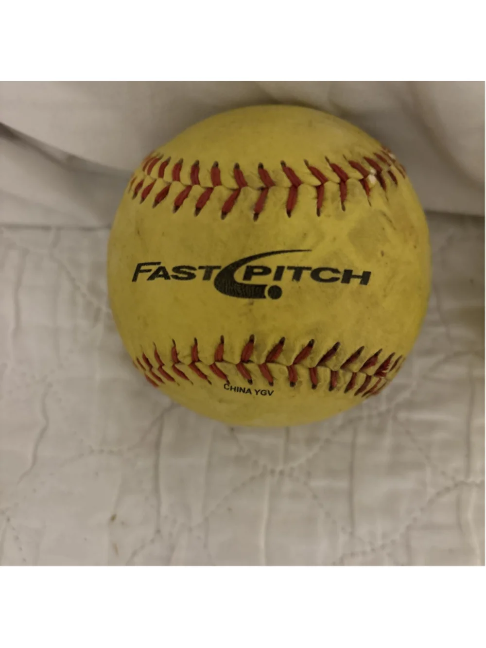 Lot Of 3 Fastpitch Softballs Wilson & Worth